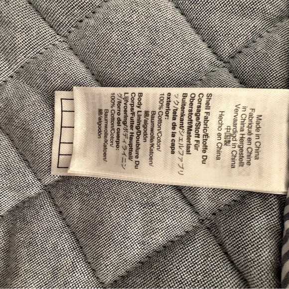 J. Crew Women’s Quilted Downtown Field Jacket in Green Olive - Picture 5 of 5